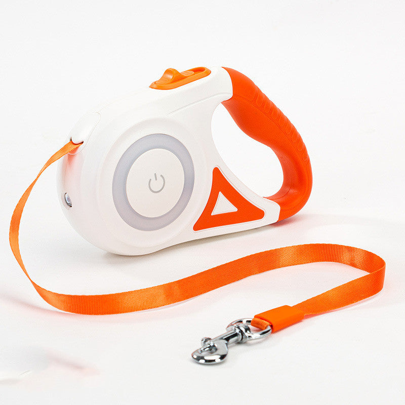 Retractable Dog Leash & Collar Set with LED Light