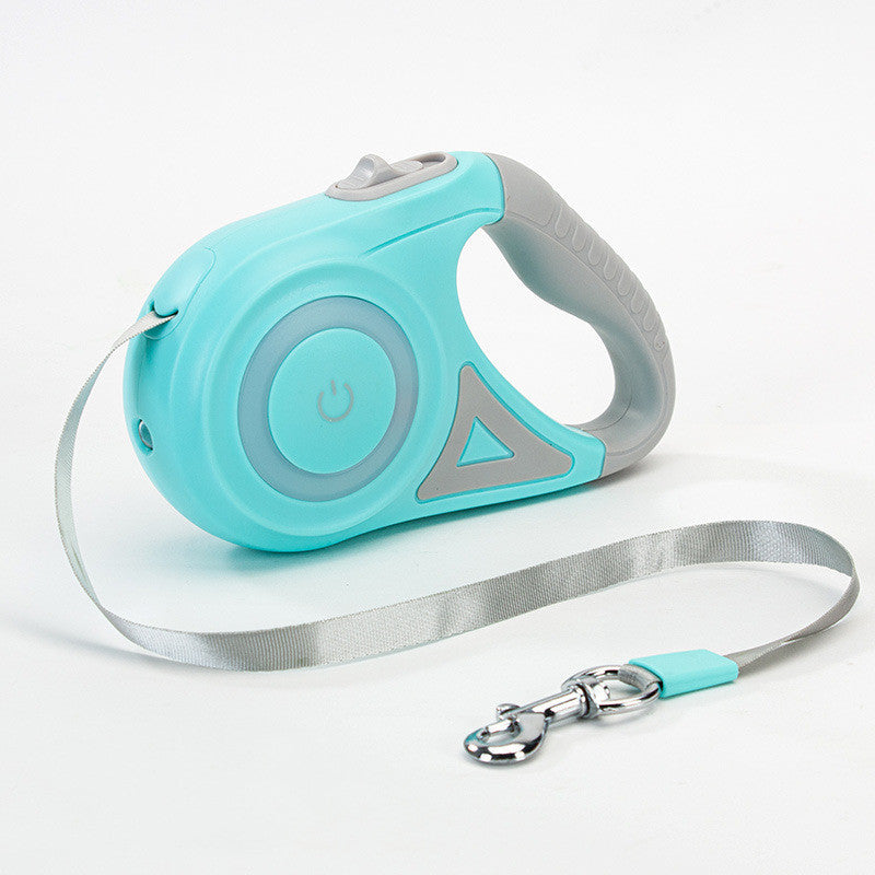 Retractable Dog Leash & Collar Set with LED Light