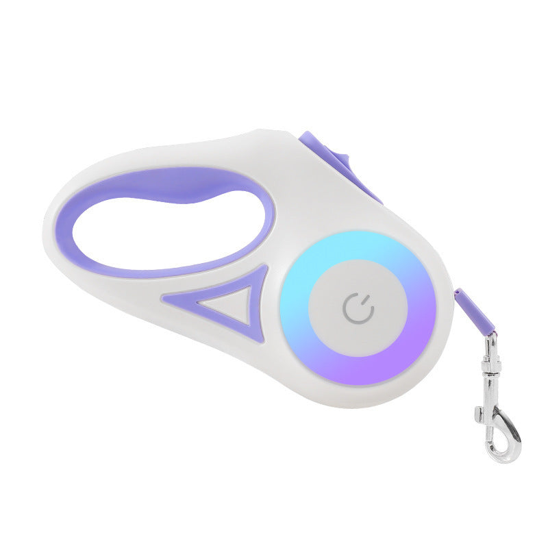 Retractable Dog Leash & Collar Set with LED Light
