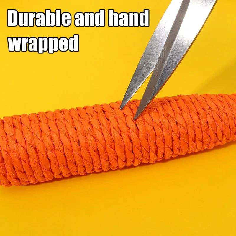 Cat Toy Carrot Paper Rope Chew Toys Bite Resistant Scratcher Clean Teeth Interactive Play Cat Carrot Chew Toy Home Pet Products