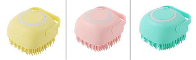 Silicone Pet Bath Brush Glove