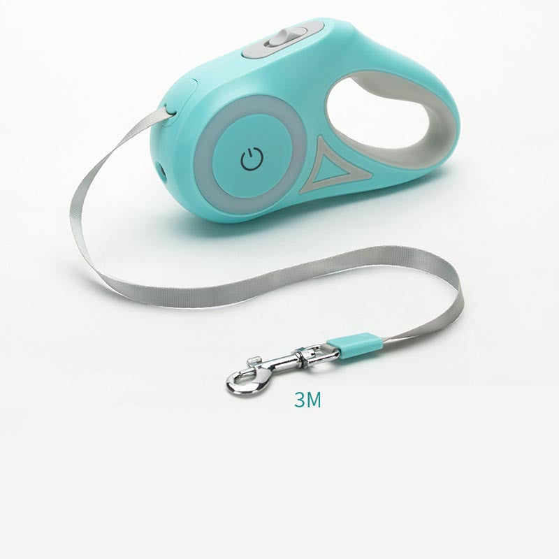 Retractable Dog Leash & Collar Set with LED Light