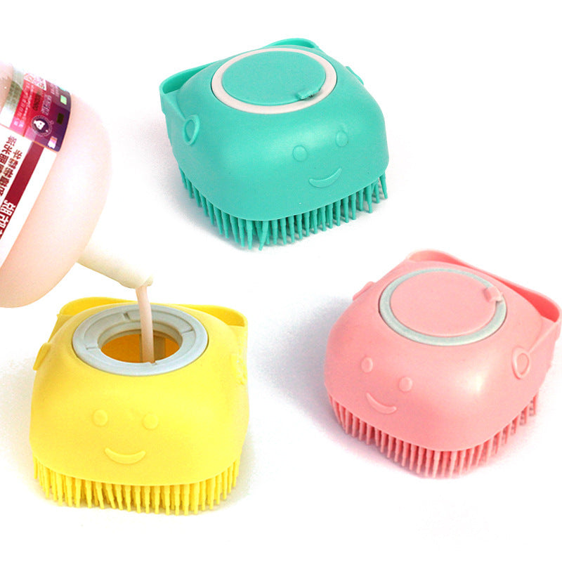 Silicone Pet Bath Brush Glove